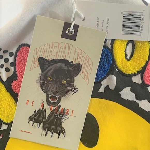 Maison Noir Men's Trippy Checkered T-Shirt - Picture 10 of 11